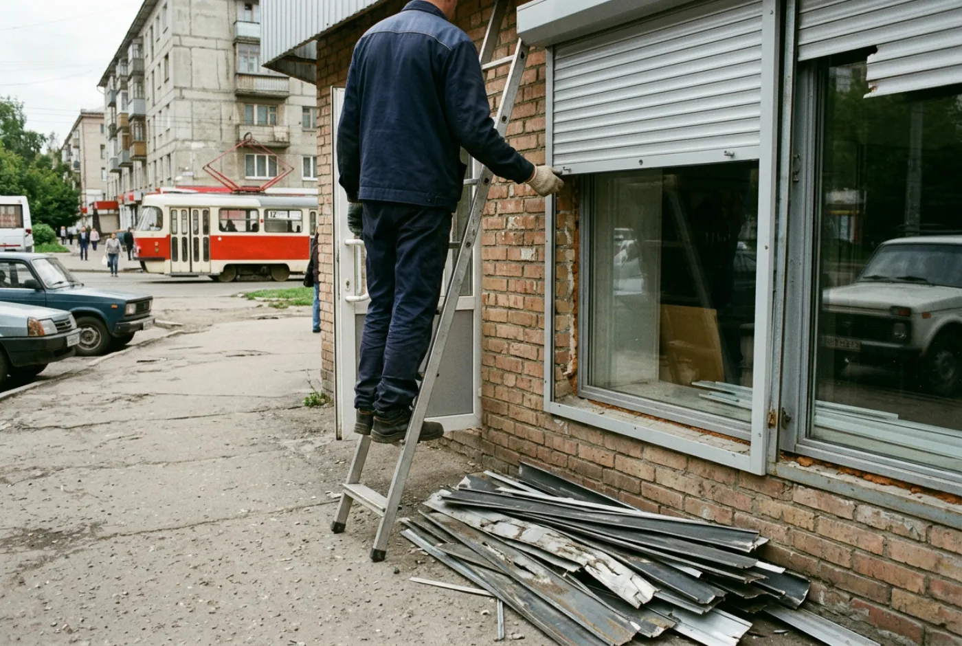Замена рольставней в Каспийске