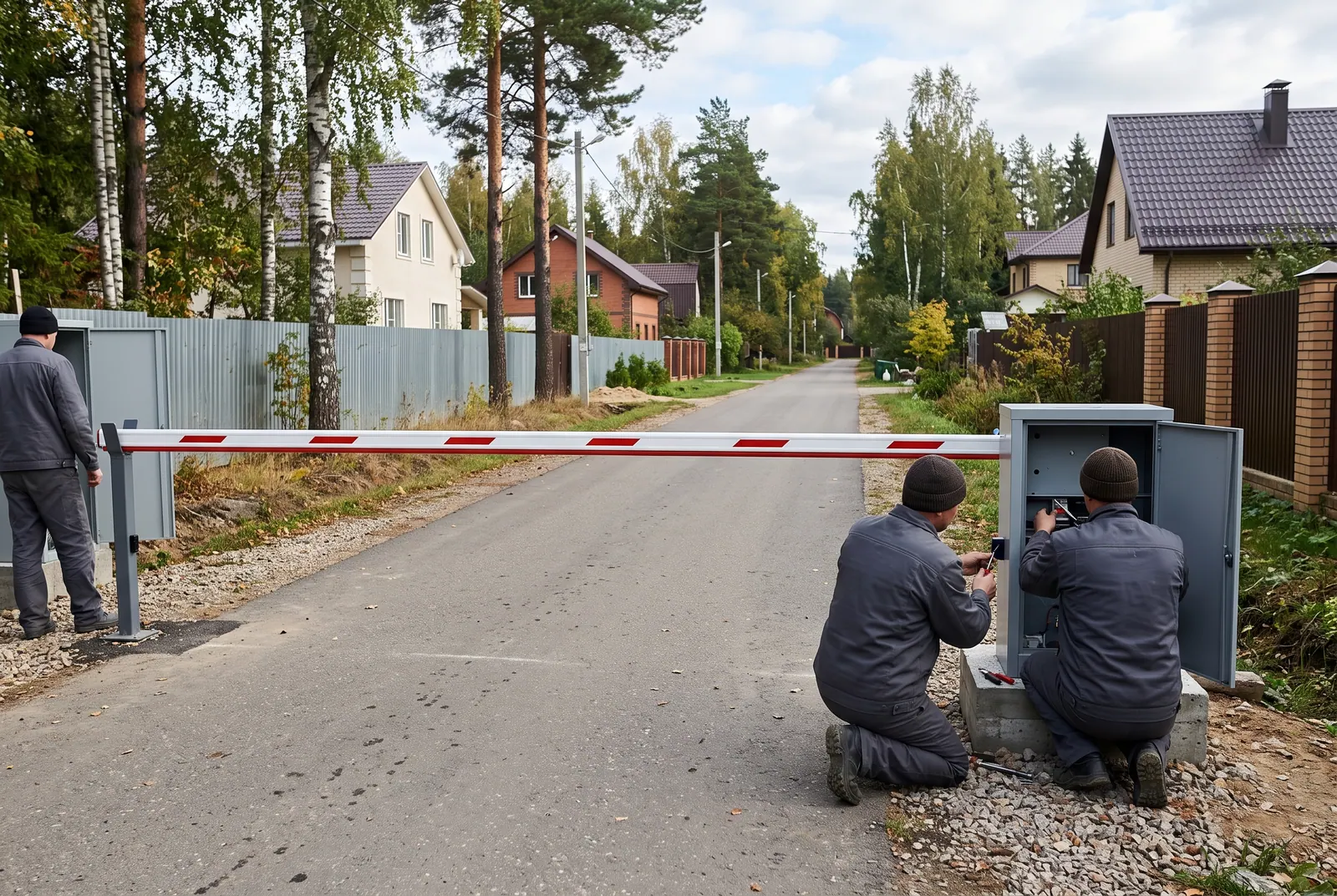 Установка шлагбаумов в Каспийске
